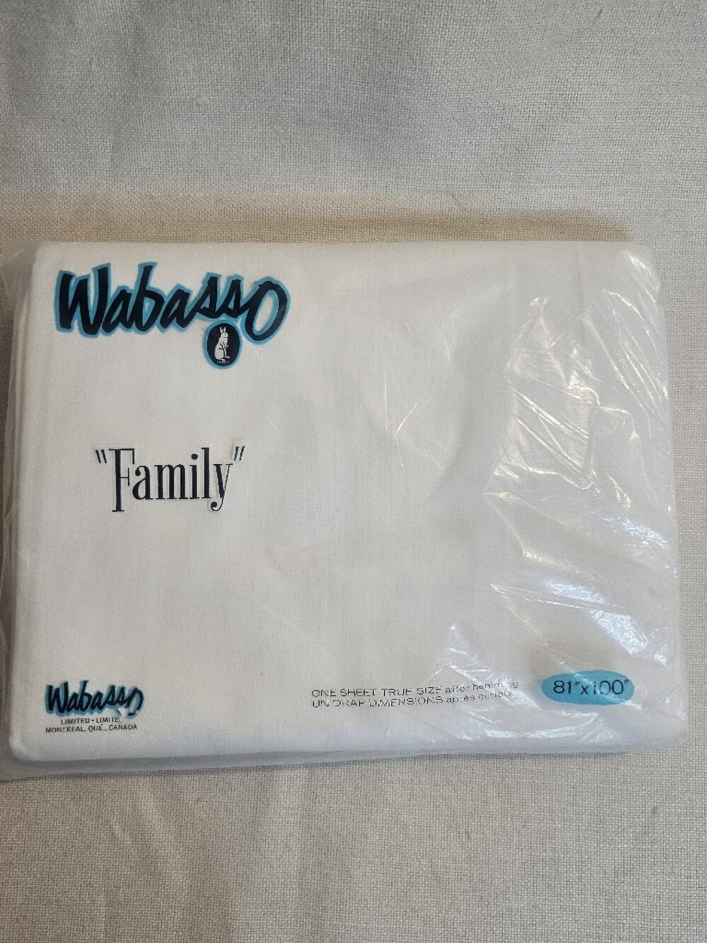 Wabasso Family One Sheet True Size 81" x 100"